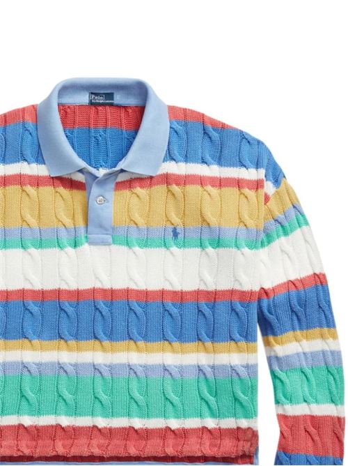 Multicolour cotton cable knit Polo Ralph Lauren | 211924265001